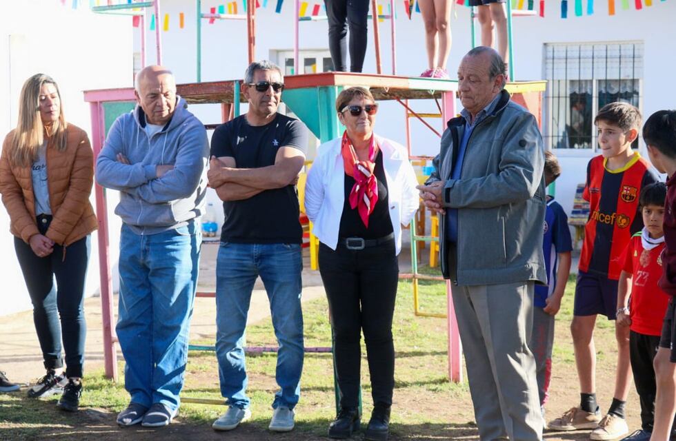 Tres Arroyos: Carlos Sánchez y Claudia Cittadino presentes en el aniversario de El Parquecito