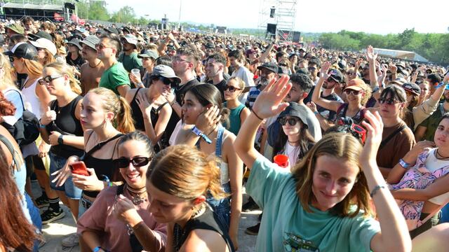 El gasto promedio dentro del predio de Cosquín Rock 2024.