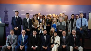 El presidente Javier Milei recibió al bloque de diputados de La Libertad Avanza en Casa Rosada