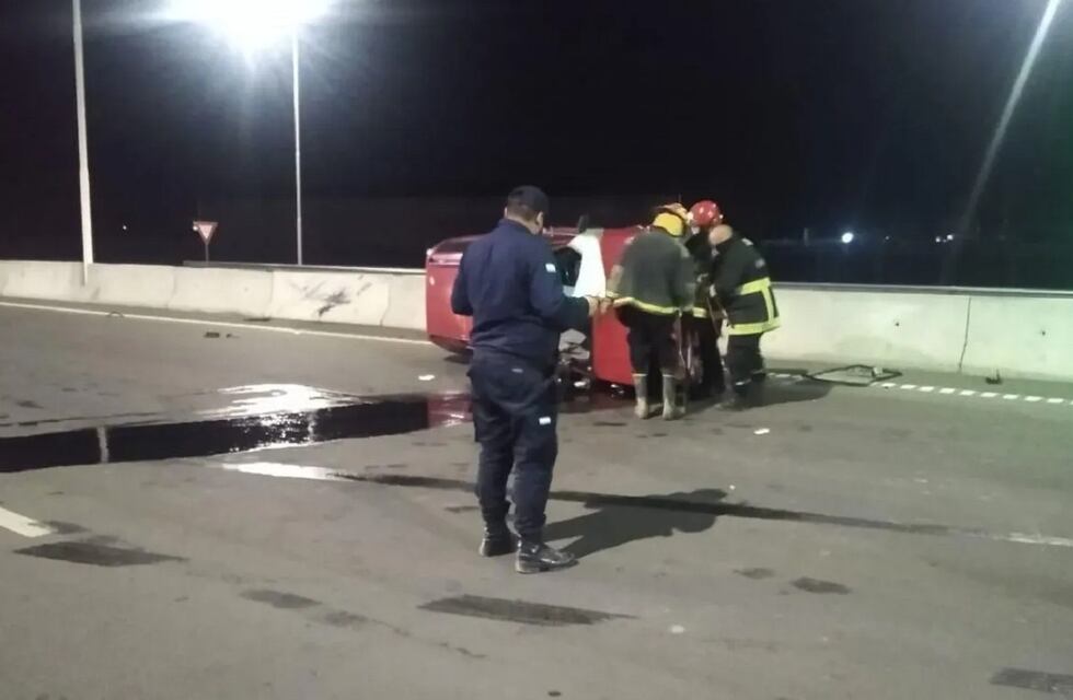 Volcó y murió un mendocino de 74 años en San Juan