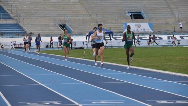 Federico Bruno medalla de plata en el Sudamericano de Atletismo en Ecuador