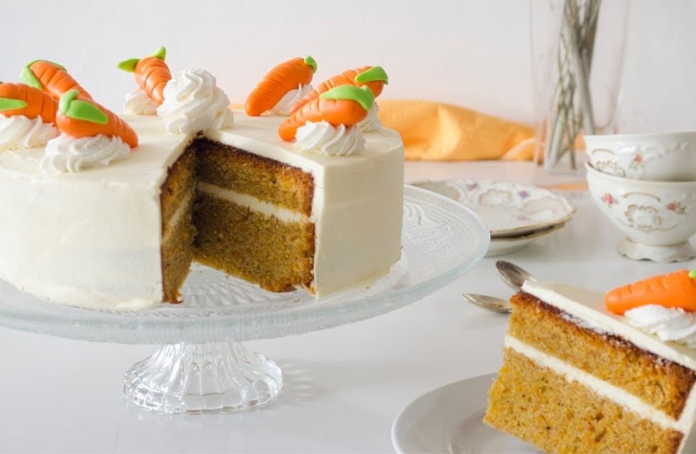 Cómo hacer una carrot cake vegana