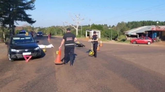 Alcohol al volante causa tragedia en Panambí: hay un joven de 18 años fallecido.