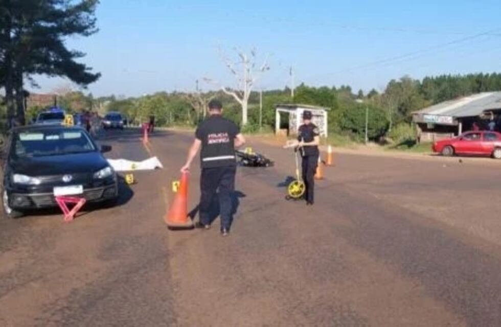 Alcohol al volante causa tragedia en Panambí: hay un joven de 18 años fallecido