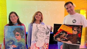 En total, 10 fueron los concursantes elegidos para exponer sus obras de Leonor Marzano.