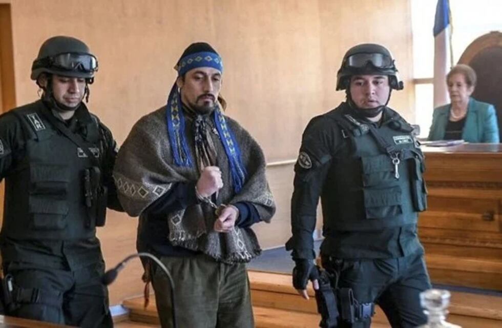 Arrancó en Chubut el tercer juicio de extradición de Jones Huala a Chile