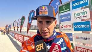 Luciano Benavides terminó 2° en la anteúltima etapa del Dakar 2025 y sigue 4° en la general.
