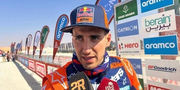 Luciano Benavides terminó 2° en la anteúltima etapa del Dakar 2025 y sigue 4° en la general.