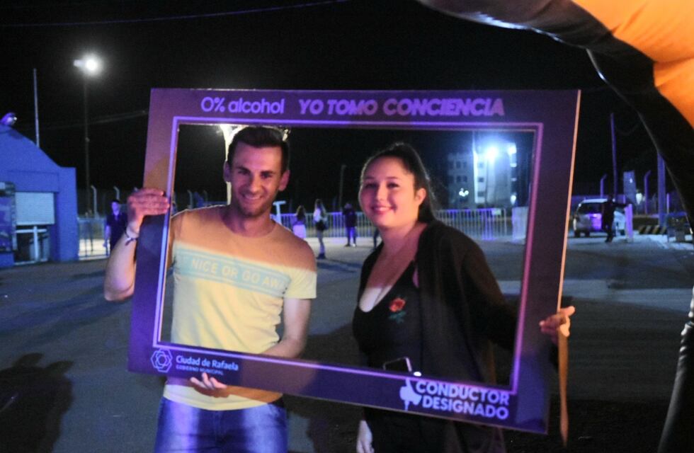 Entregarán los premios del programa “Conductor Designado”: participaron 330 rafaelinos