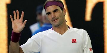 Roger Federer estima que volverá a jugar a mediados de 2022. (AP)