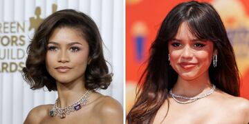Zendaya y Jenna Ortega.