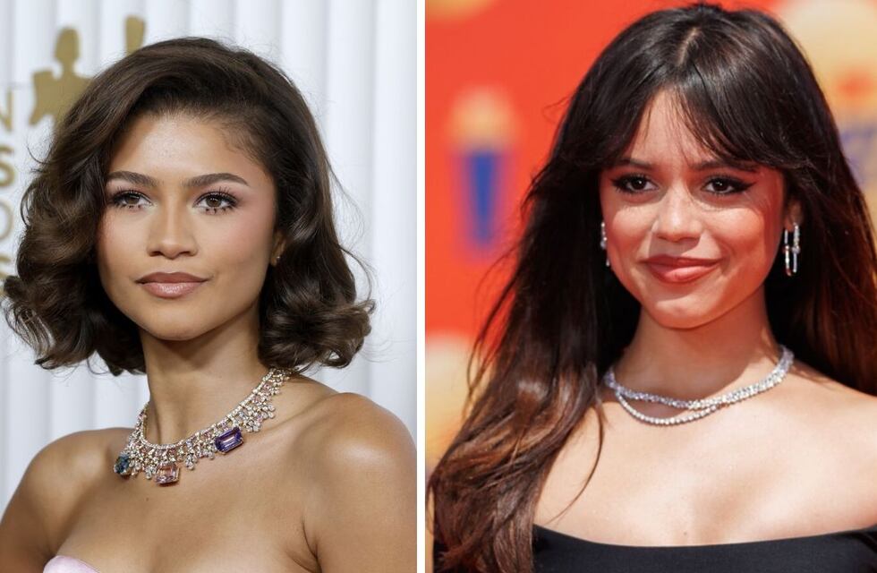 El encuentro entre Zendaya y Jenna Ortega en los Premios SAG que enloqueció a los fans