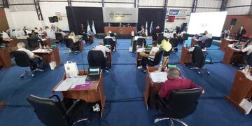 Los diputados provinciales aprobaron hoy el presupuesto para el año que viene.