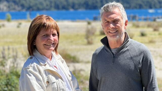 Patricia Bullrich y Mauricio Macri