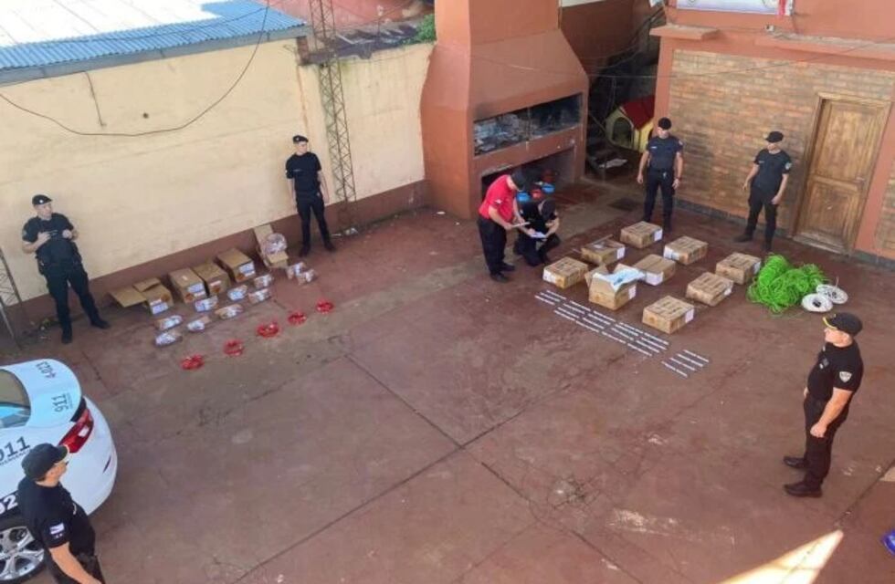 Desarticulan un depósito de explosivos en Oberá