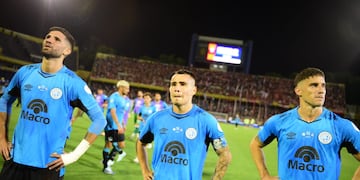 La tristeza de Belgrano tras quedar afuera de Copa Argentina.