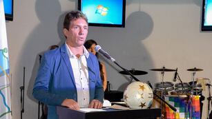 Silvio Carrario, ex delantero de Talleres y Boca, y su análisis del partido de este sábado. También jugó en Chacarita en tiempos del Javiel Milei arquero (Foto: Consagración Deportiva)