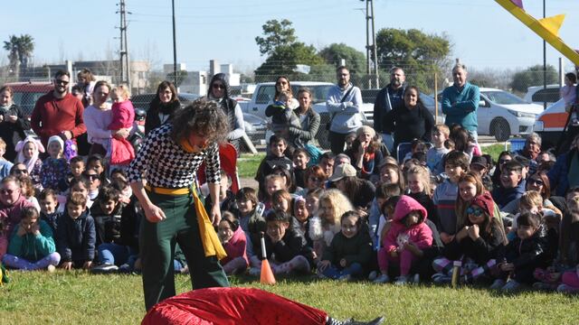 Festival de Teatro en espacios públicos, como el Campus de la UNRaf