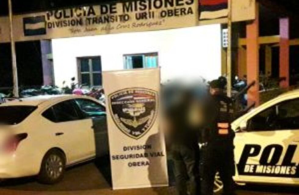 Conducía en estado de ebriedad y fue detenido en Oberá