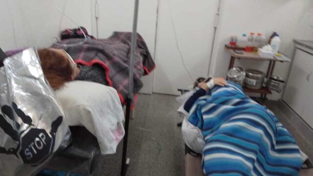 En imágenes: así se vive el colapso sanitario en Río Negro