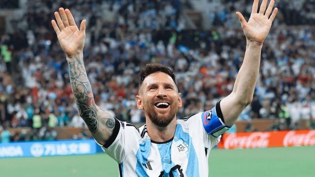 El futbolista rosarino emocionó con su posteo en Instagram.