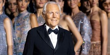 Murió Giorgio Armani