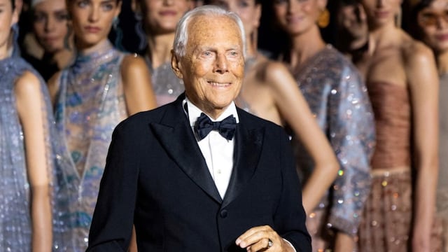 Murió Giorgio Armani