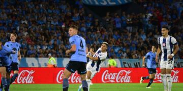 Ya salió el balazo de Alejandro Martínez para el 2-2 de Talleres ante Belgrano, la chapa final en el resultado (La Voz).
