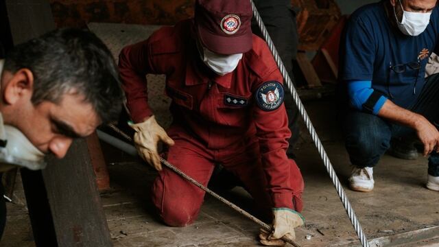 Trabajan en la recuperación del sistema de compuertas y restauración del Dique Pirquitas