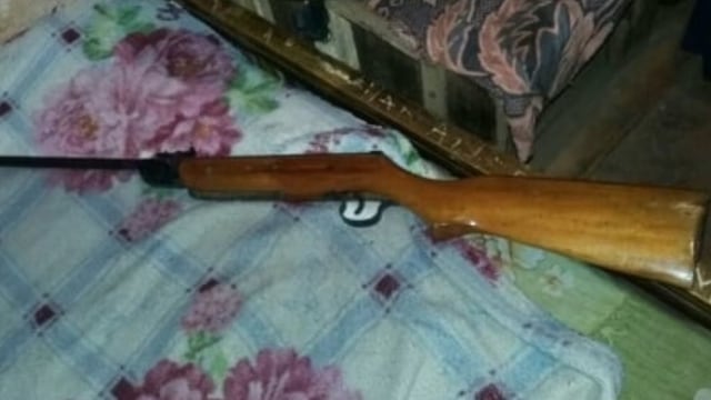 Aristóbulo del Valle: un accidente con un arma de fuego terminó con un niño herido.