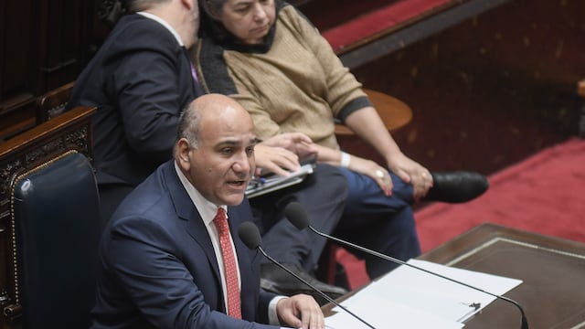 Juan Manzur anunció que dejará la jefatura de Gabinete. Foto: Federico López Claro.