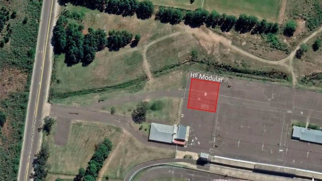 Ubicación hospital modular Concordia