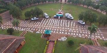 Super golpe al narcotráfico en Jardín América. Gendarmería Nacional