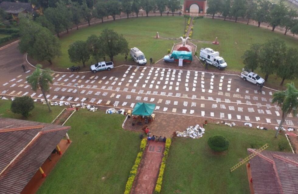 Super golpe al narcotráfico en Jardín América