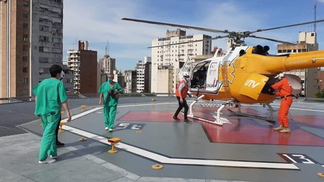 Todo comenzó en la mañana del martes 27 de abril, cuando dieron aviso que “un empleado de la Comuna de Pujato sufrió un accidente”. La asistencia de emergencia sanitaria, fue en tiempo récord. Esto se da gracias a un convenio que se firmó tiempo atrás entre la Comuna de Pujato y la empresa UTV.