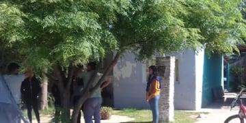 La vivienda de Morteros donde ocurrió el crimen (MPF).