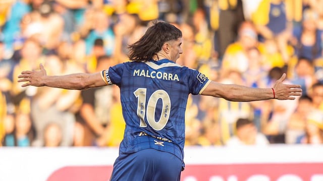 "Nacho" fue una de las figuras de la tarde en el Gigante de Arroyito.