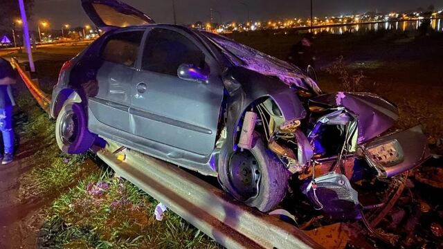 Accidente de tránsito.