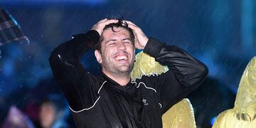 Shows bajo la lluvia y el aguante de la plaza en la quinta luna. (La Voz)