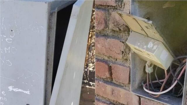 Denuncian que "sabotearon y violentaron" tableros eléctricos en San Antonio de Arredondo.