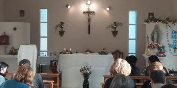 Fiesta Patronal en la Capilla de la Medalla Milagrosa en Pérez (Facebook Parroquia Nuestra Señora del Carmen)