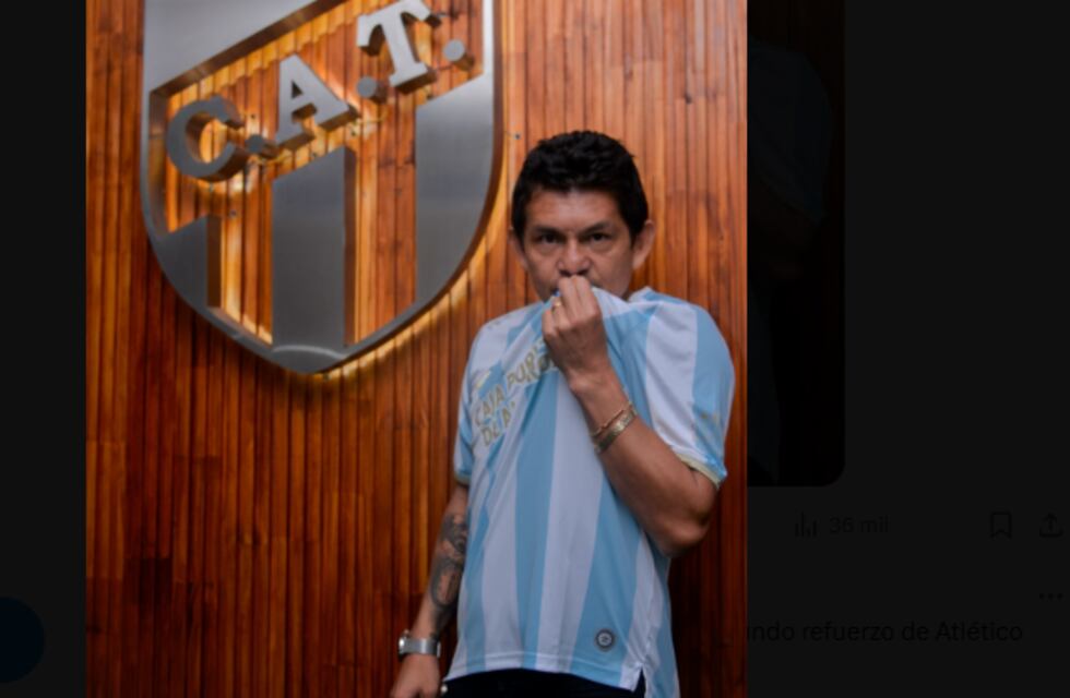 Luis Miguel "Pulga" Rodríguez volvió a Atlético Tucumán para un nuevo ciclo en la Liga Profesional