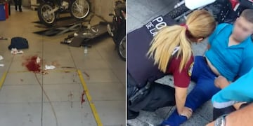 El agresor, un policía de la Federal, fue apresado.