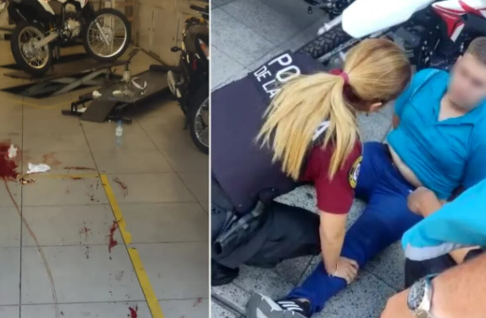 Un policía encontró a su expareja por la calle y de la mano caminando con otro hombre, y les disparó
