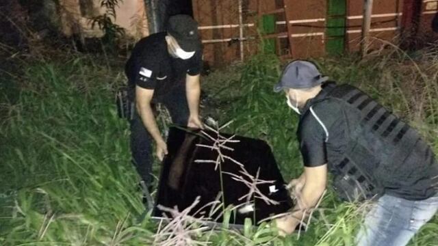 Recuperaron un televisor robado en Bernardo de Irigoyen.