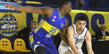 Independiente de Oliva no pudo con Boca y cayó en Buenos Aires ante el Xeneize. (Marcelo Figueras / Liga Nacional)