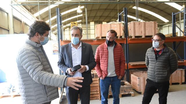 Visita de Castellano, Peiretti y Menardi a Engracor