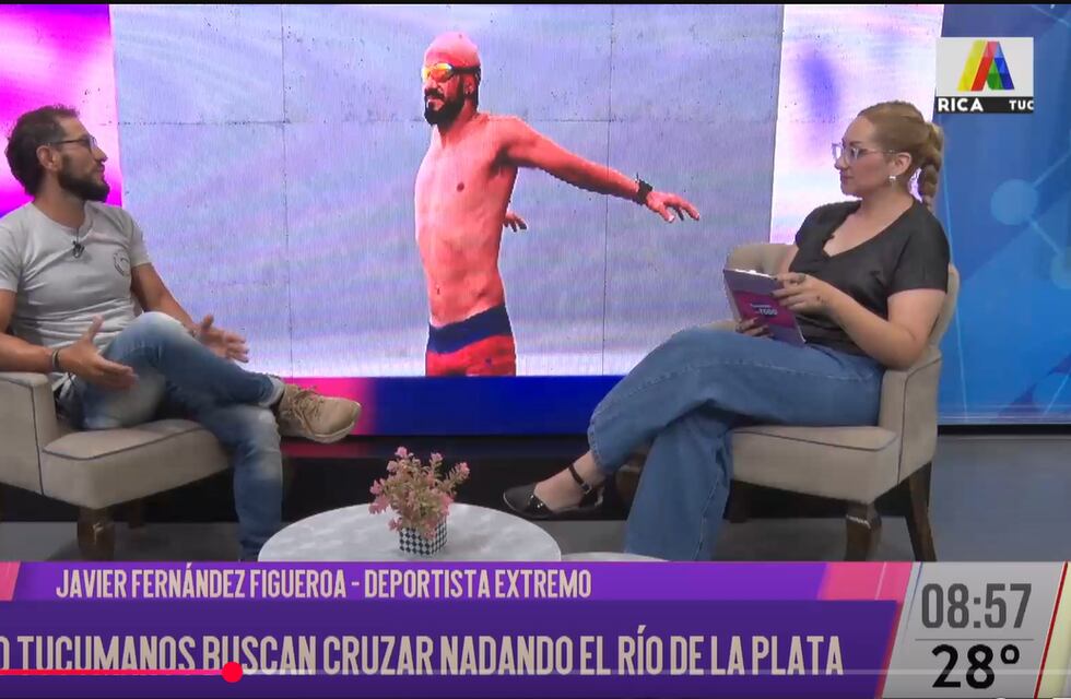 Javier Fernández Figueroa: “Vamos a intentar nadar 42 kilómetros en el río más ancho del mundo”