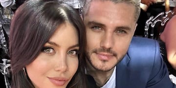 Wanda Nara y Mauro Icardi. (Foto de Instagram @wanda_nara)