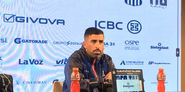 Artillero del torneo, Michael Santos puso la firma en Talleres hasta diciembre de 2025 (La Voz).